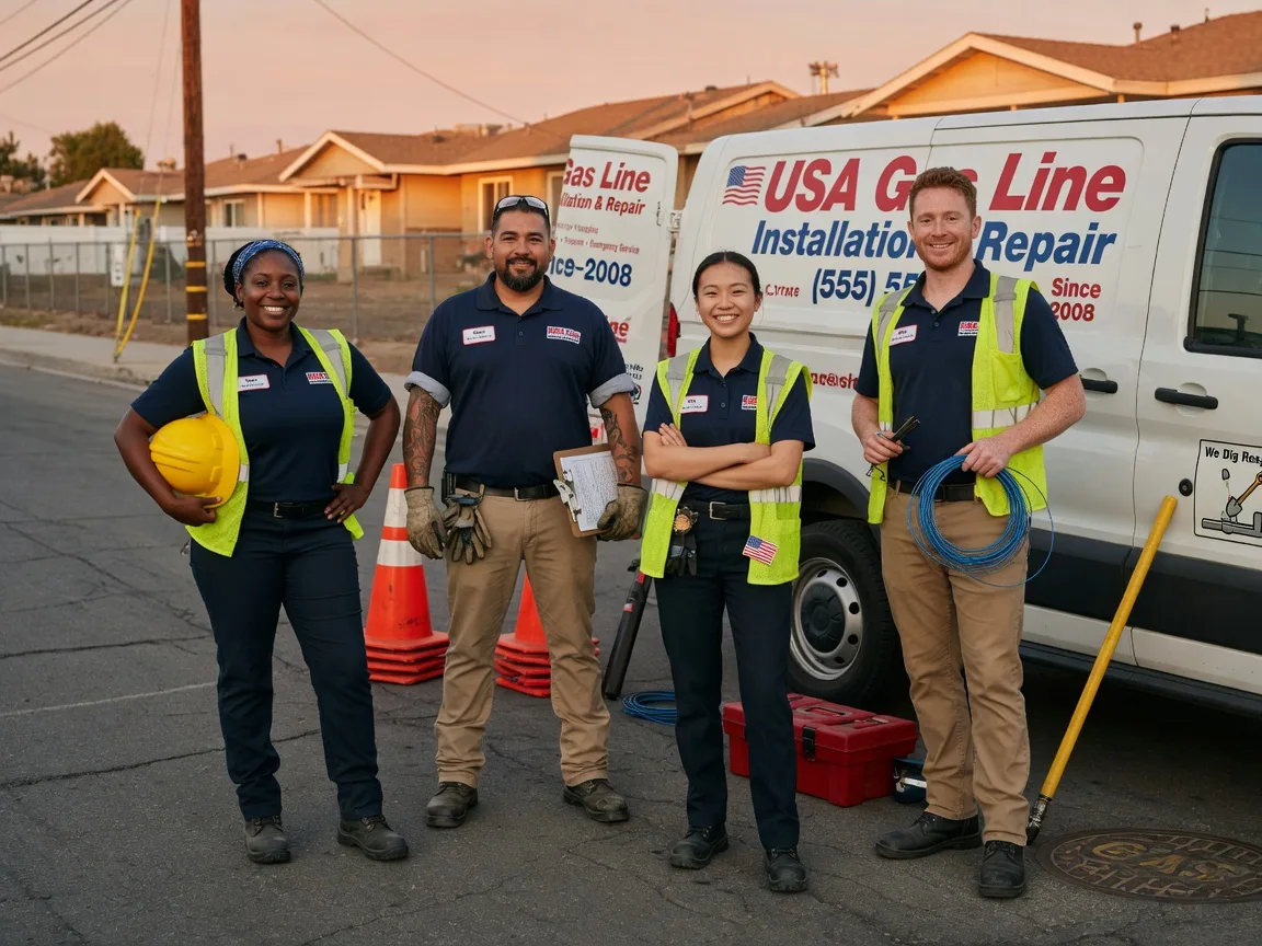 Gas Line Installation company in Irvine, CA